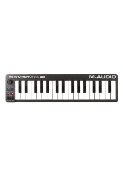 M-Audio Keystation Mini 32-Keys Compact Portable MIDI Keyboard